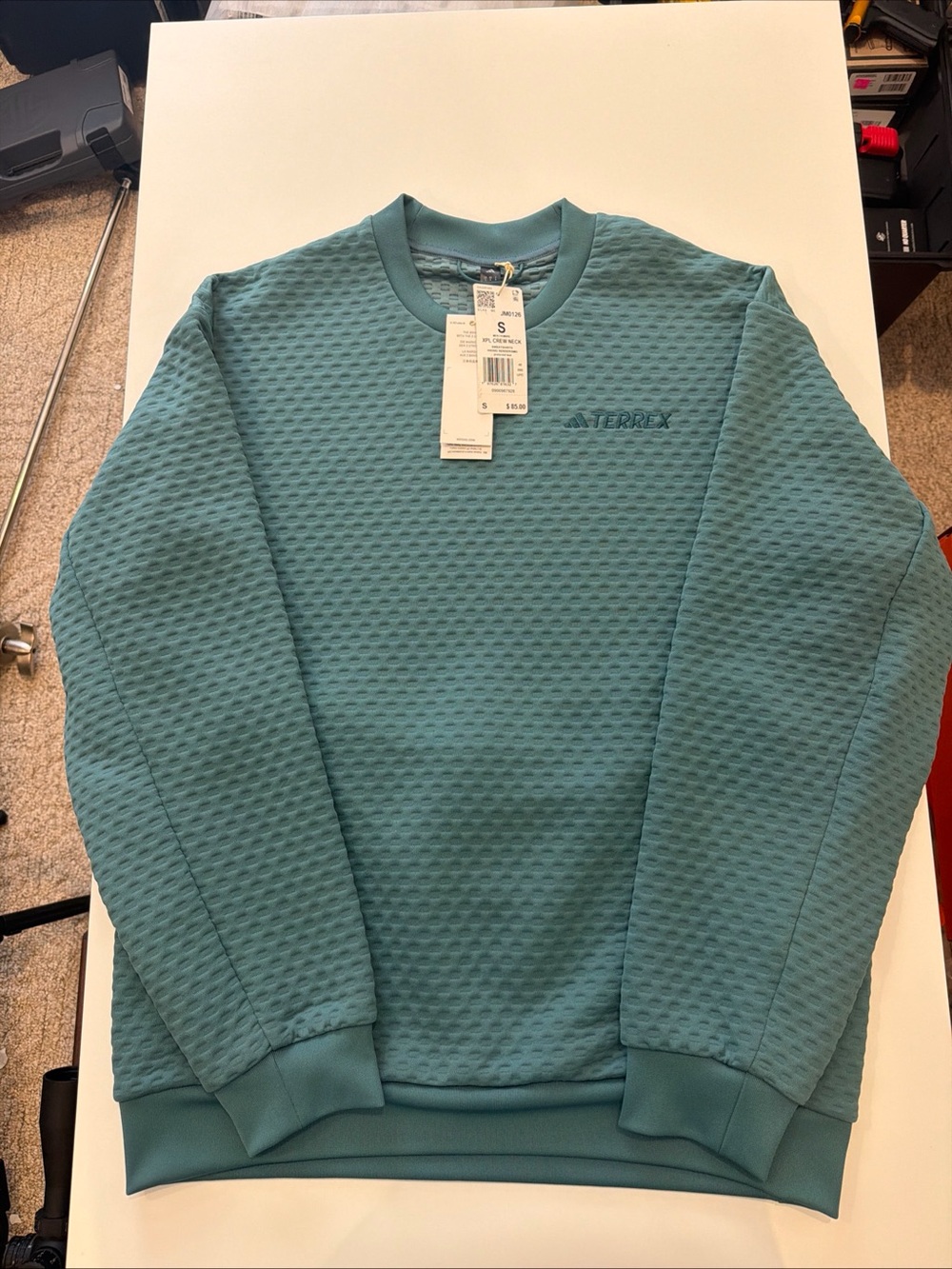 Adidas Terrex long sleeve pullover crew